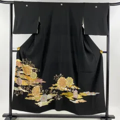R824P 皇室御用達　千總　 創業460年　黒留袖　トール寸 R824P 皇室御用達千總 創業460年黒留袖トール寸