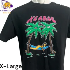 【入手困難・超希少】XLARGE エクストララージ パームツリー ハンモック ガール Tシャツ Mサイズ ストリート 古着コーデ 男女兼用