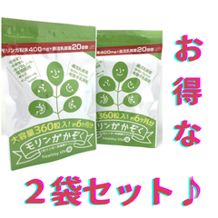 healthylife モリンガかぞく お得な2袋セット サプリメント 大容量＜TV放送後、爆売れ！＞ モリンガ末　食物繊維 乳酸菌 ラクトフェリン モリンガの含有量2粒あたり400mg 腸活ダイエットにも