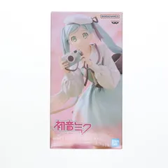 初音ミク キャラクター・ボーカル・シリーズ01 初音ミク HATSUNE MIKU Holiday Memories-カメラ- フィギュア プライズ(2744262) バンプレスト