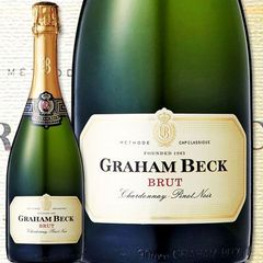 スパークリングワイン 白 グラハム・ベック・ブリュット・NV【南アフリカ共和国】【白スパークリングワイン】【750ml】【辛口】【Graham 