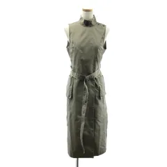 foufou / フーフー | high neck wrap dress ハイネックフラップワンピース | 0 | ベージュ | レディース