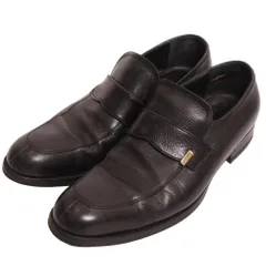 限定ローマ購入！イタリア製グッチビットローファー42/GUCCIブラック27cm