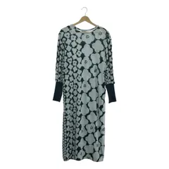 【美品】  mina perhonen / ミナペルホネン | 2024SS | hanaco ハナコ / カットソードレス 花柄 ワンピース | 38 | グリーン | レディース