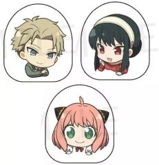 [Used] Merchandise: Lloyd Forger, Anya Forger, and Yor Forger Nendoroid Clips (Set of 3) from "SPY×FAMILY"