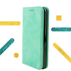 iPhone 16 ケース 手帳型 シンプル iPhone15 SE 第3世代 第2世代 SE3 SE2  緑 グリーン iPhone14 iPhone13 カバー iPhone8 iPhone7 iPhone6 iPhone6s 送料無料 レザー 革 安い