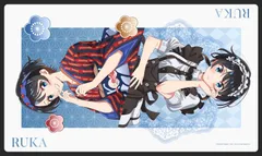 かのかり　更科瑠夏　クッションカバー ラバーマット　ゴシック風デート服 彼女、お借りします]描き下ろしロングクッションカバー（更科