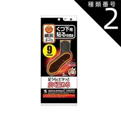 種類2：4個   まとめ買い 小林製薬　桐灰カイロ　くつ下用　貼る ロング　黒　3足分入