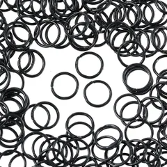 丸カン　10mm　黒　400個　セット　ブラック　マルカン　金具　AP2553のサムネイル
