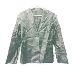 ◇ UNTITLED 長袖 レザージャケット サイズ2 ブラック レディース E  【1407180039148】