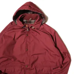 70's 80's USA製 ウールリッチ マウンテンパーカー  (L) エンジ系 フード アメリカ製 旧タグ オールド ビンテージ アウトドア WOOLRICH アメリカ古着 USED ビンテージ ヴィンテージ