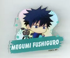 【中古】バッジ・ピンズ 伏黒恵 「呪術廻戦 ポップアップショップ ～Cycling vol.2～ トレーディングちびキャラネームバッジコレクション 休憩ver.」