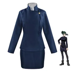 S③2 最新 アニメ 人気 呪術廻戦 禪院真希 コスプレ 衣装 メガネ 刀 武器 1593211594.jpg?1655112961