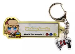【中古】雑貨 ワトソン・アメリア Emergency Meetingキーホルダー 「Among Us×バーチャルYouTuber ホロライブ」