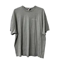 Champion 半袖 ロゴ Tシャツ XL グレー チャンピオン 古着卸 アメリカ仕入 a707-5764