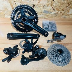 シマノ ALTUS グループセット 2×9s 46-30T 170mm 11-34T バンド式φ34.9 SL FD RD FC CS CN アルタス SHIMANO クロス MTB 9速 コンポ