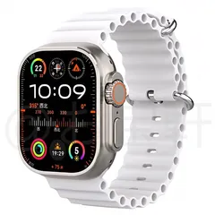 【2025新機能】Smart Watch Ultra 9 スマートウォッチ 2.09インチ 大画面 通話 音楽 スポーツ 血中酸素 心拍数 睡眠 健康管理 Android 対応 メンズ レディース (グレー)