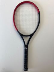 【中古・訳アリ・美品】。TENX PRO(テンエックスプロ) X-ストライク X-STRIKE (285g) 海外正規品 硬式テニスラケット ガット張上済 G2(4_1／4)
