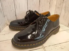 Dr.Martens ドクターマーチン 3ホール ドレスシューズ AW006 1461 ブラック エナメル パテント メンズ