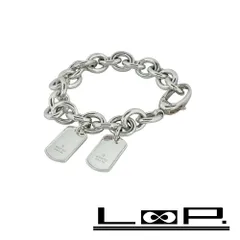 □美品□ グッチ ブレスレット ドッグタグ プレート チェーン