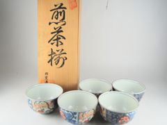 胡窯造 小鉢揃 古伊万里菊 5客 - メルカリ