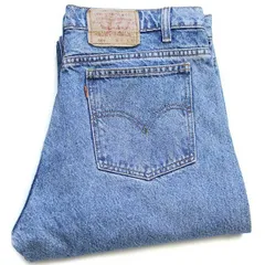 90s USA製 Levi'sリーバイス 505 デニムパンツ W36 L32★99 オールド ビンテージ ジーンズ ストレート ストーンウォッシュ