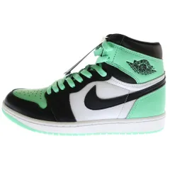 NIKE (ナイキ) AIR JORDAN 1 HIGH OG GREEN GLOW エアジョーダン1 グリーングロー ハイカットスニーカー グリーン US9/27cm DZ5485-130