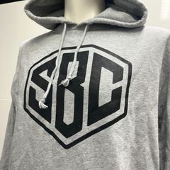 027 ロゴ入りスウェット プルオーバーパーカ （裏パイル）サイズXL