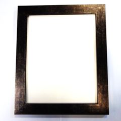 インチ額　はがきサイズマット付 　ガラス板付　日本画、水彩画、写真にご利用できます　【5698型 インチ額】