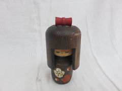 送料込み 創作こけし民芸品 春の夢 大輝作 中古品
