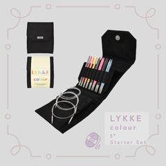 LYKKE リッケ 付け替え式輪針回転式コードセット（ショート）1セット 