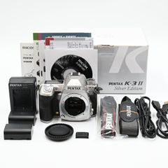 PENTAX ペンタックス K-3 II Silver Edition ボディ 全世界500台限定 ショット数1136枚 デジタル一眼レフカメラ 【中古】