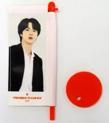 【中古】タペストリー ジン(BTS/防弾少年団) ミニフラッグ 「PERMISSION TO DANCE ON STAGE」