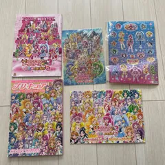 映画プリキュアオールスターズ3  パンフレット　下じき　シール