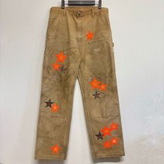 CHROME HEARTS Las Vegas Exclusive Star Patch Carpenter Carhartt クロムハーツ ラスベガス 限定 スター パッチ カーペンター パンツ カーハート ベージュ ビンテージ メンズ 34 極美品