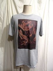 #08HG 新品未使用インポートJohn HeartfieldオフィシャルTシャツ ジョン・ハートフィールド アートTシャツ 霜降りグレー ヘザーグレー ダダイズム フォトコラージュ