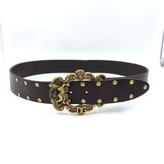 ✓名作 Dolce & Gabbana エンジェルバックル レザーベルト 00s - メルカリ