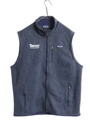 【お得なクーポン配布中!】 パタゴニア ベターセーター ベスト メンズ XL 18年製 Patagonia フリース セーター 前開き フルジップ アウトドア 重ね着 大きいサイズ 紺