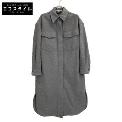 STELLA McCARTNEY ステラマッカートニー 603596 ｸﾞﾚｰ ｳｰﾙｼｬﾂﾜﾝﾋﾟｰｽ/ｺｰﾄ 34