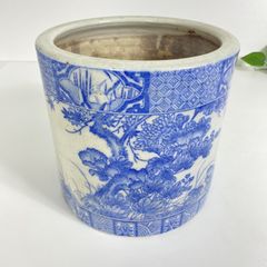 安い染付 植木鉢の通販商品を比較 | ショッピング情報のオークファン