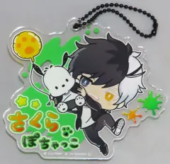 【中古】キーホルダー 桜遥×ポチャッコ 「WIND BREAKER×サンリオキャラクターズ POP UP SHOP トレーディングアクリルキーホルダー」