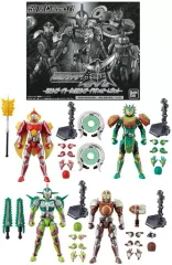 【中古】食玩 トレーディングフィギュア SO-DO CHRONICLE 仮面ライダー鎧武 仮面ライダーブラーボ＆仮面ライダーグリドン＆アームズセット プレミアムバンダイ限定
