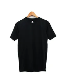 チャンピオン CHAMPION カットソー Tシャツ 半袖 Vネック シンプル M ブラック 黒 /KT26