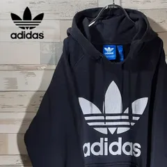 【L】 adidas originalsスウェットP/O Hoodie トレフォ