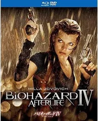 【中古】バイオハザードIV アフターライフ ブルーレイ＆DVDセット（帯無し）