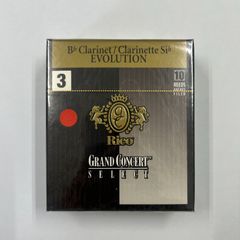RICO  リード  グランドコンサートセレクト　エヴォリューション　B♭クラリネット３（10枚入り）