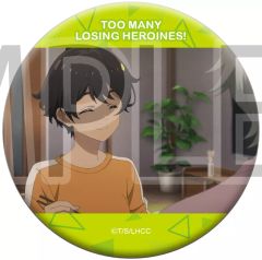 [중고] 배지 빈즈 야키시오 몹(E) [패 히로인이 너무 많다!