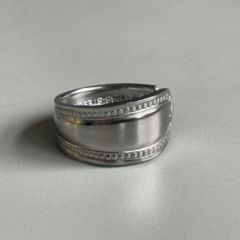 フォーク バングル スプーンリング セット エイジング加工 - メルカリ