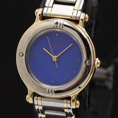 稼動】 FENDI 腕時計 900L ゴールド コンビ ローマン デイト 黒 - メルカリ