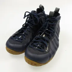 【姫路東店】 中古 NIKE | ナイキ スニーカー AIR FOAMPOSITE ONE 314996-405 ネイビー 27cm 【126】